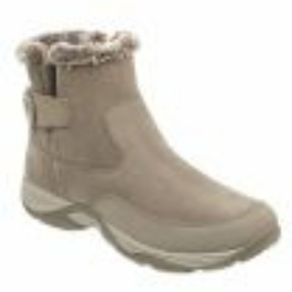 Easy Spirit Excel Cold Weather Booties. Water Resistant, Suede Zip- Up 8W. - Picture 3 of 16